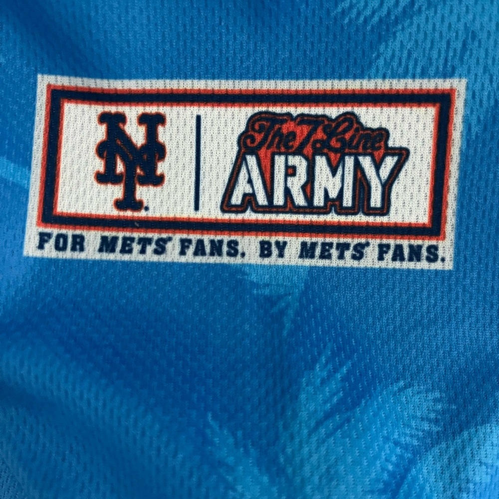 Blue Mets Baseball Jersey - image 8